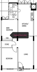 Blk 619 Bedok Reservoir Road (Bedok), HDB 3 Rooms #220758911